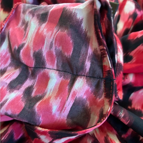 Red animal print dress size 1X - Picture 5 of 5